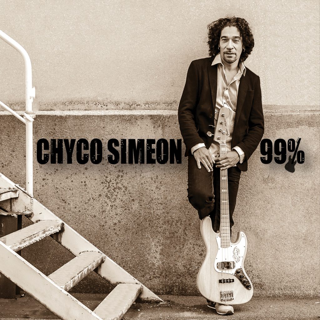 The cover of Chyco Simeon's fourth album 99%