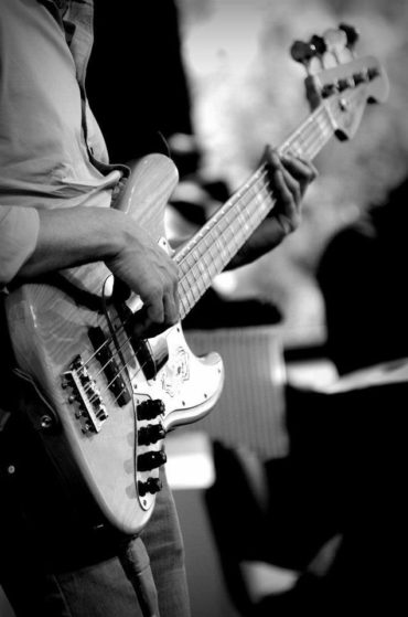 Chyco Simeon and his Fender Jazz Bass 4