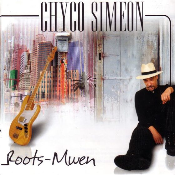 The cover of Chyco Simeon's second album Roots Mwen